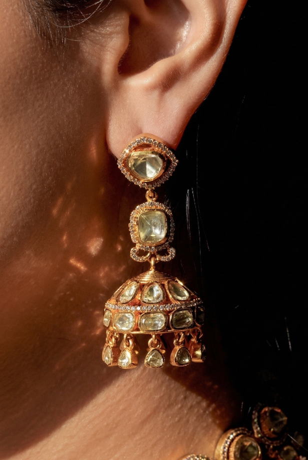 Zewar-e-Maharani Polki Necklace Set