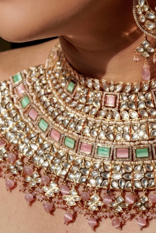 Maharani Heritage Kundan Polki Set