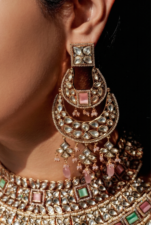 Maharani Heritage Kundan Polki Set