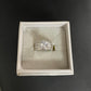 Radiant Majesty yellow and white doublets necklace set with 2 rings