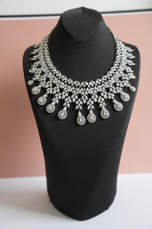 Celestial Cascade Statement Necklace