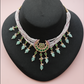 Emerald Kundan Choker Necklace