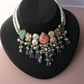 Multicolor Enamel & Kundan Statement Choker