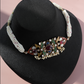Heritage Polki Kundan Choker with Ruby Center