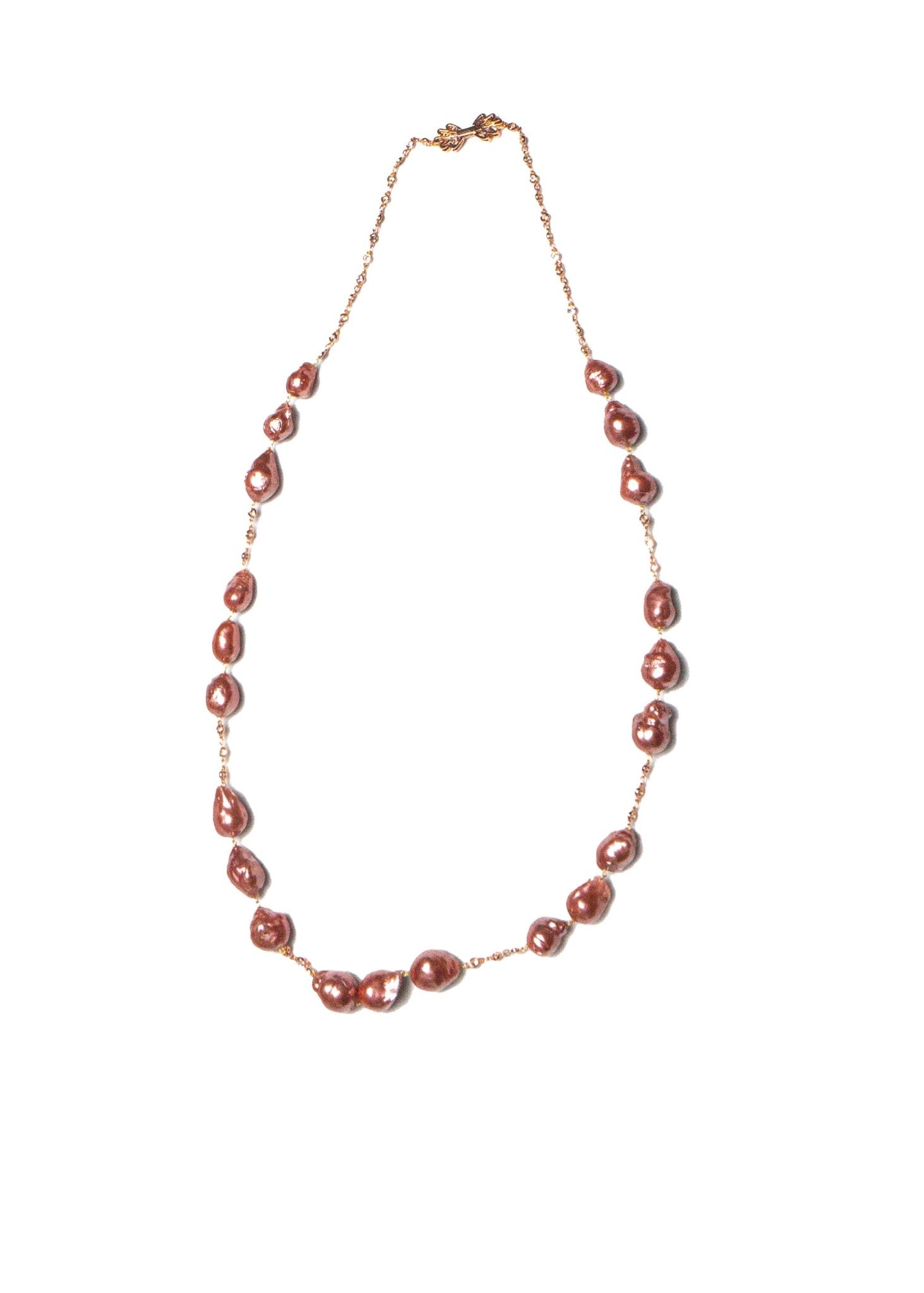 Peach Baroque Mala - LABELRM